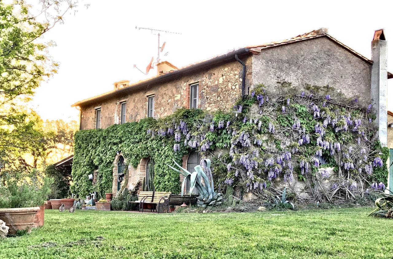 Вилла Agriturismo La Leccia Биббона Экстерьер фото